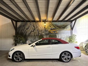  Voir détails -Mercedes Classe E CABRIOLET 250d 204 CV FASCINATION 7G-TRO à Charentilly (37)