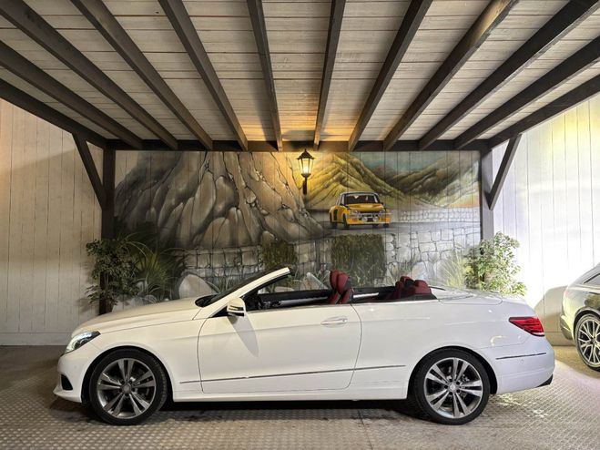 Mercedes Classe E CABRIOLET 250d 204 CV FASCINATION 7G-TRO Blanc de 2013