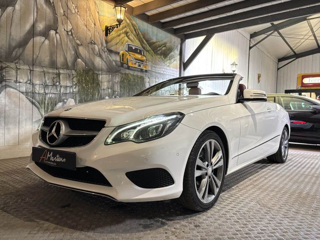 Mercedes Classe E CABRIOLET 250d 204 CV FASCINATION 7G-TRO Blanc de 2013