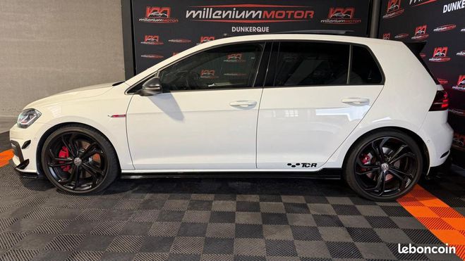 Volkswagen Golf 7.5 gti tcr 2.0 tsi 290 cv dsg 7 garanti Blanc de 2019
