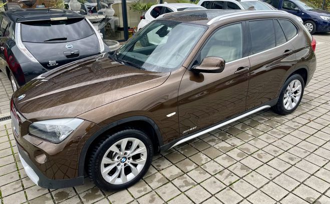 BMW X1 xDrive23dA 204ch Sport Design CONFORT A Marron Mtallis de 2011