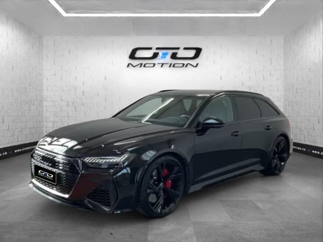 Audi RS6 AVANT /IMMAT FR/ V8 4.0 TFSI 600 Tiptron Noir de 2022