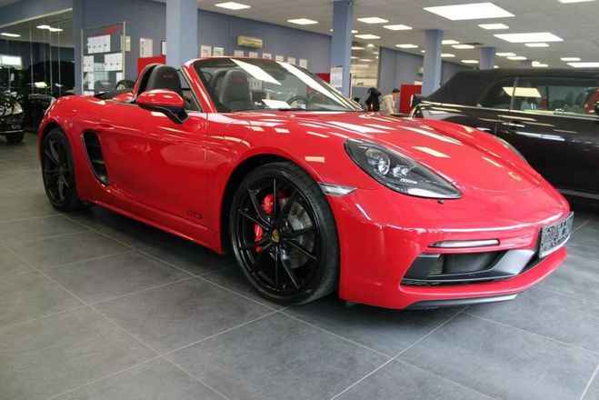 Cliquer pour voir la photo suivante Porsche Boxster 718 GTS Sport/AGA/Chrono/Design Carmin de 2018