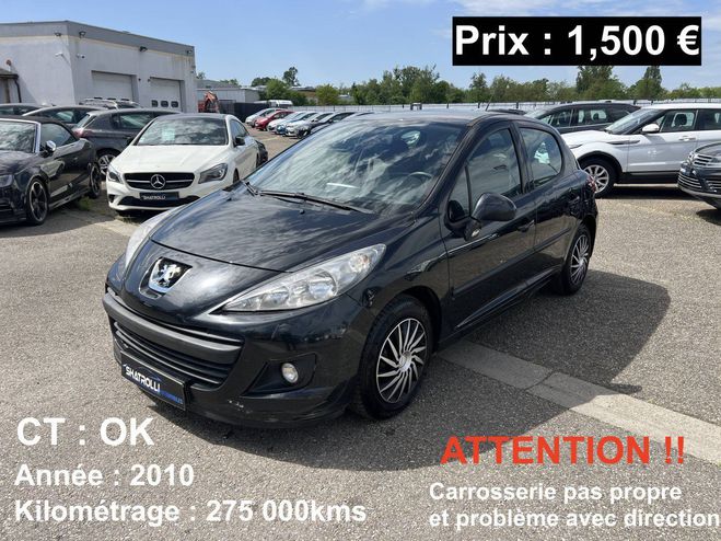 Peugeot 207 Lot De 6 Voitures A Vendre Dans L'tat p NOIR de 2010