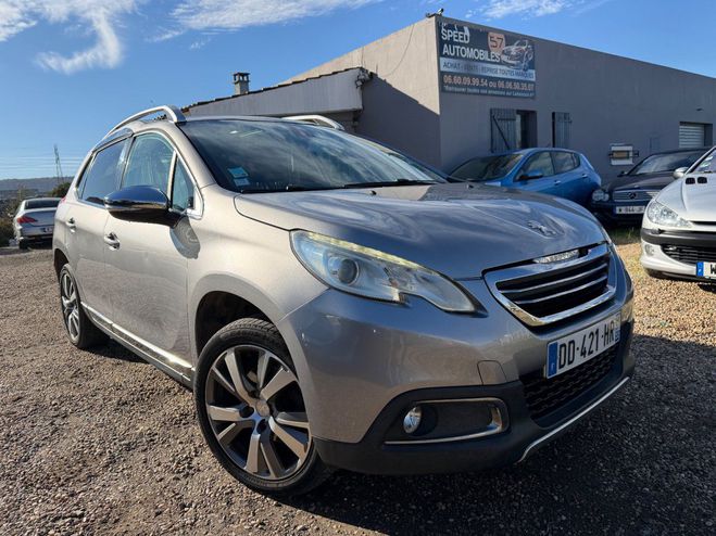 Peugeot 2008 1.6 HDI 115 Feline * CUIR * TOIT Gris de 2014