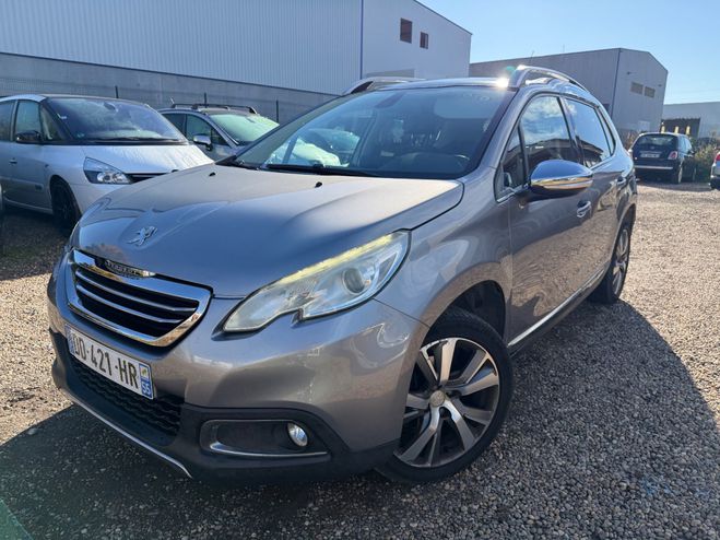 Peugeot 2008 1.6 HDI 115 Feline * CUIR * TOIT Gris de 2014