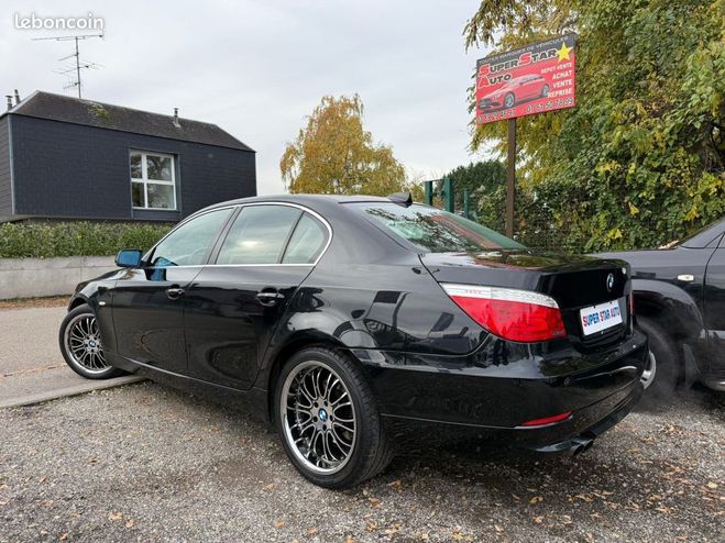BMW Serie 5 523i E60 PACK EXCELLIS 190CV 2.5L Noir de 2009