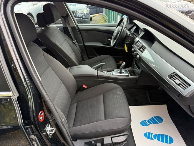 BMW Serie 5 523i E60 PACK EXCELLIS 190CV 2.5L Noir de 2009