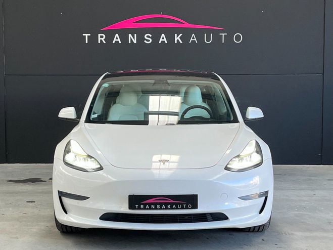 Tesla Model 3 DUAL MOTOR AWD LONG RANGE - SIEGES CHAUF Blanc de 2021