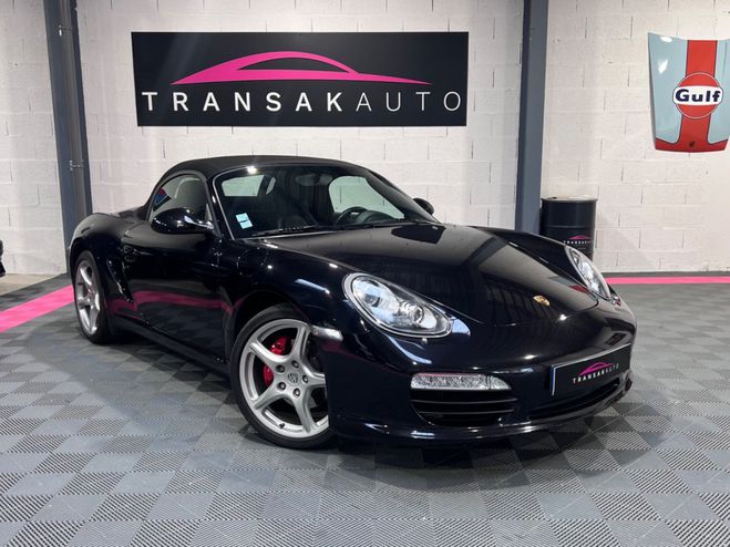 Cliquer pour voir la photo suivante Porsche Boxster 3.4i S 310 ch ! SUIVI COMPLET ! Noir de 2009
