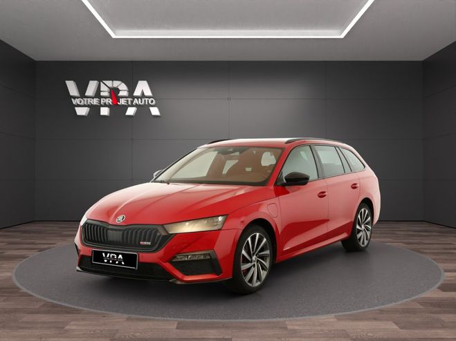 Cliquer pour voir la photo suivante Skoda Octavia Combi 1.4 TSI iV 245ch · DSG6 · Hybride Rouge de 2021