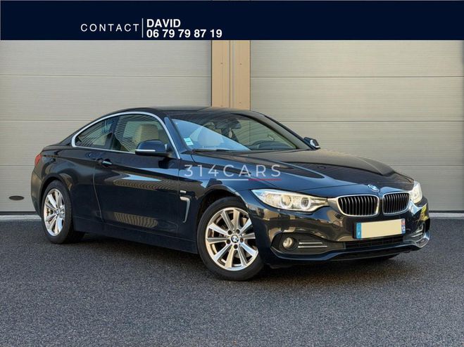 Cliquer pour voir la photo suivante BMW Serie 4 420d 184 cv - Coupé BVA Noir métallisé de 2014