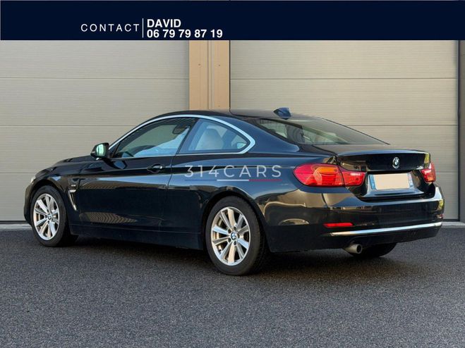 BMW Serie 4 420d 184 cv - Coup BVA Noir mtallis de 2014