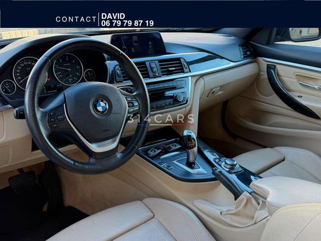 BMW Serie 4 420d 184 cv - Coup BVA Noir mtallis de 2014