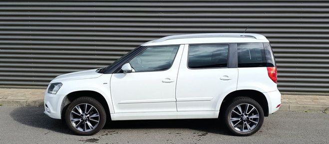 Skoda Yeti PHASE 2 1.4 TSI 125 DRIVE DSG BVA Blanc Mtallis de 2017