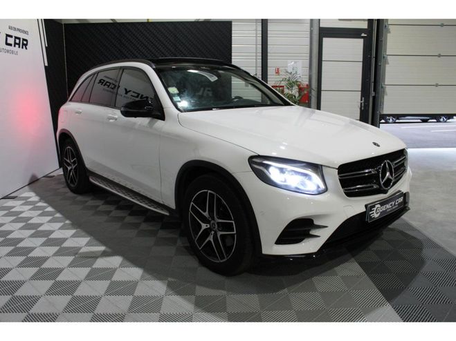 Mercedes GLC 250 d - BVA 9G-Tronic - BM X253 4-Matic  BLANC de 2017