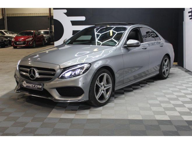 Mercedes Classe C 220 d - Sportline - BVA 7G-Tronic Plus - GRIS CLAIR de 2016
