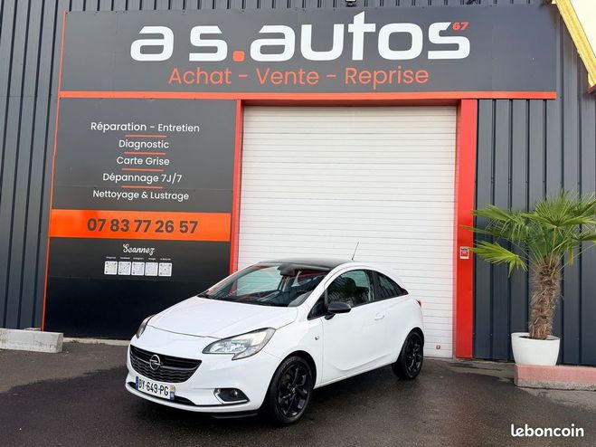 Opel Corsa 1.4 I 16V TURBO 100 CV MOTEUR A CHANE-  Blanc de 2015