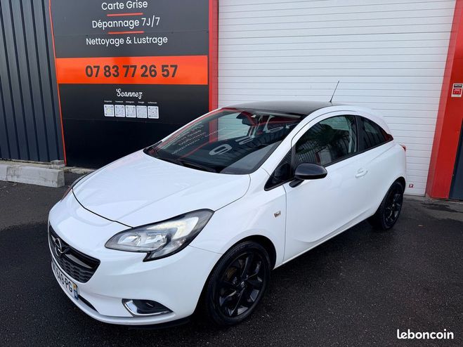Opel Corsa 1.4 I 16V TURBO 100 CV MOTEUR A CHANE-  Blanc de 2015