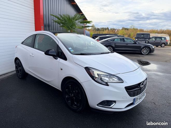 Opel Corsa 1.4 I 16V TURBO 100 CV MOTEUR A CHANE-  Blanc de 2015
