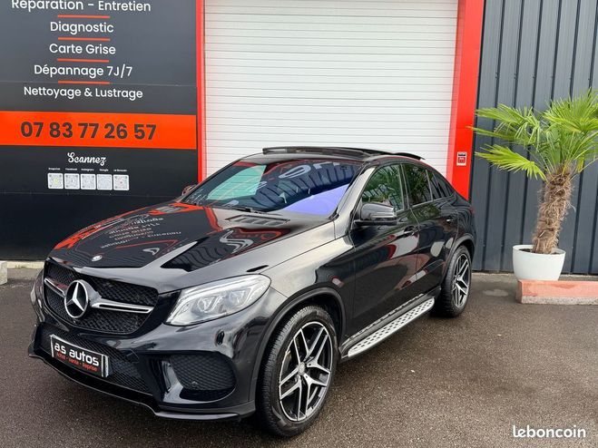 Mercedes GLE Coup 350 D 3.0 V6 4 MATIC 9G TRONIC 258 Noir de 2015