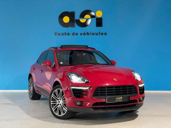 Cliquer pour voir la photo suivante Porsche Macan S 3.0 TDI V6 Rouge de 2017