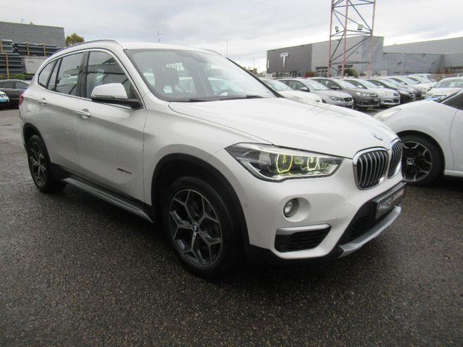 BMW X1 F48 xDrive 20d 190 ch BVA8 Lounge Blanc de 2016