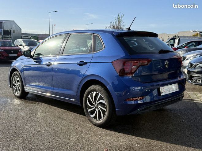 Volkswagen Polo 1.0 TSI 95CH LIFE Bleu de 2022