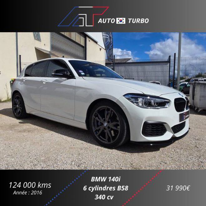 BMW Serie 1 (F21/F20) M140IA XDRIVE 340CH 5P Blanc de 2016