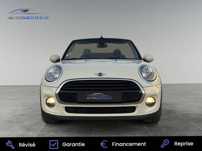 Mini Cabrio Cooper D 116ch Chili BLANC de 2017