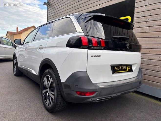 Peugeot 5008 ii 1.6 thp 165 s&s gt line eat6 Blanc de 2018