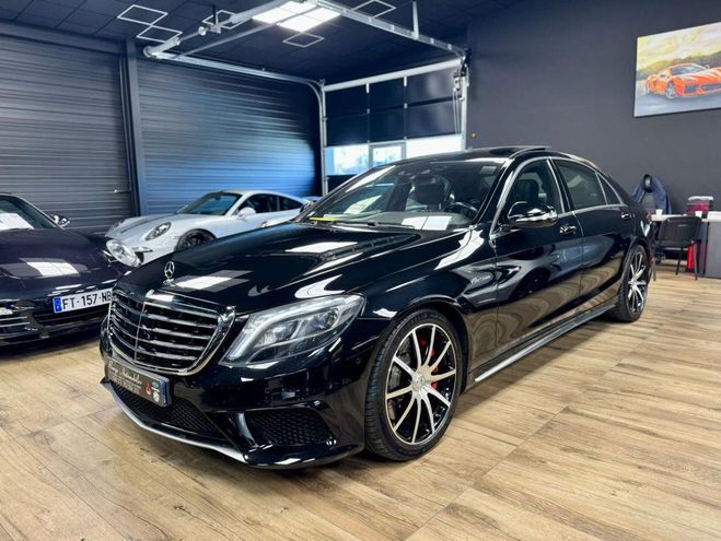 Cliquer pour voir la photo suivante Mercedes Classe S 63 5.5 585CH AMG L 4Matic Speedshift MCT Noir Métallisé de 2014