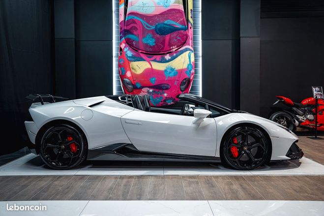 Lamborghini Huracan EVO Spyder LP640-4 | MALUS PAY 1RE MAI Blanc de 2020