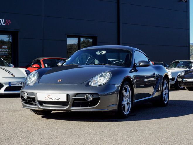 Porsche Cayman 987 S BVM 3.4L 295ch / Faible kilomtrag Gris Meteor de 2007