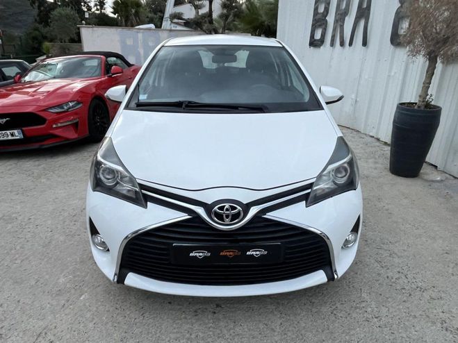 Toyota Yaris 1.3 - 100 VVT-i - BV CVT III 2011 Dynami BLANC de 2015