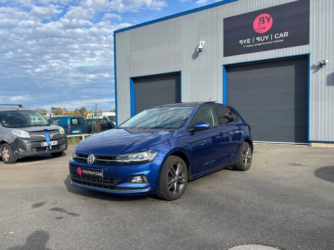 Cliquer pour voir la photo suivante Volkswagen Polo 1.0 TSI 115 CH BVA DSG 7 CARAT ATTELAGE BLEU FONCE de 2018