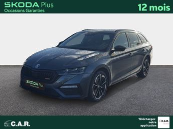  Voir d&eacute;tails -Skoda Octavia Combi 1.4 TSI PHEV iV 245 ch DSG6e RS &agrave;  La Rochelle (17)