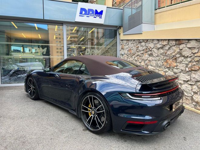 Porsche 911 992 Turbo S 650 Cabriolet Bleu Fonc de 