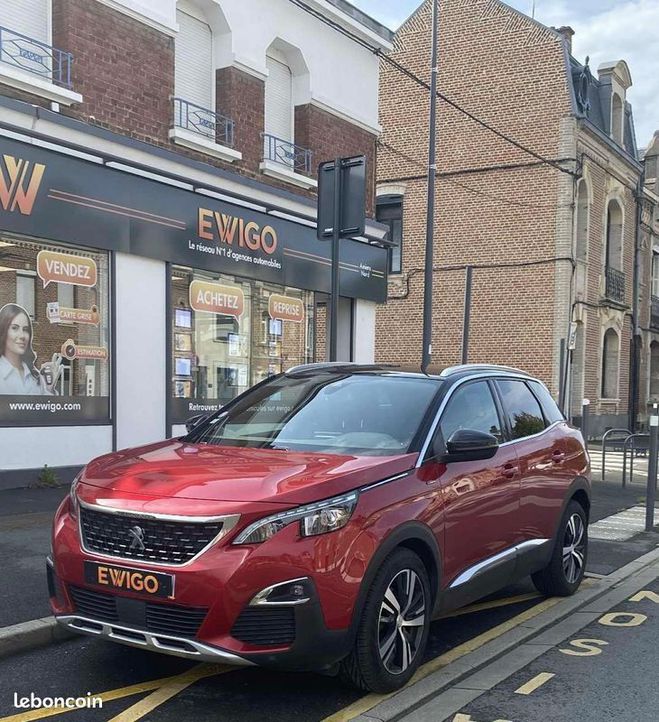 Cliquer pour voir la photo suivante Peugeot 3008 generation-ii 1.2 puretech 130 distribut Rouge de 2019