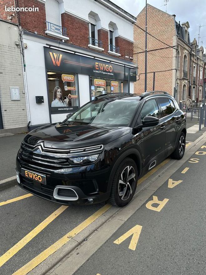 Cliquer pour voir la photo suivante Citroen C5 Aircross 1.5 bluehdi 130 shine Noir de 2019