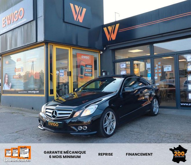Cliquer pour voir la photo suivante Mercedes Classe E coupe 3.0 350 cdi 230 ch blueefficiency Noir de 2010