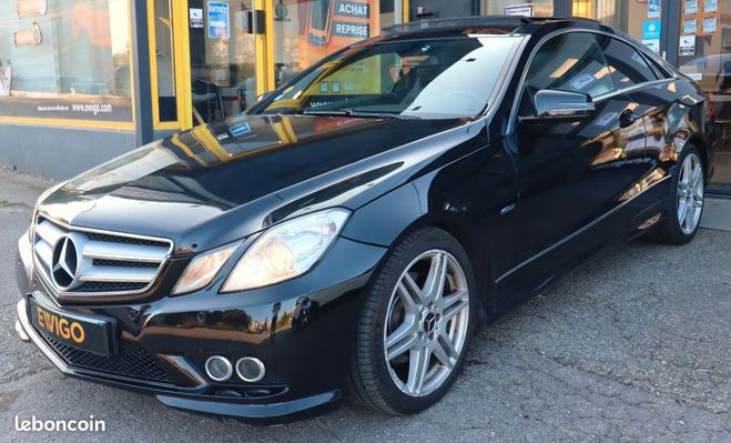 Mercedes Classe E coupe 3.0 350 cdi 230 ch blueefficiency  Noir de 2010
