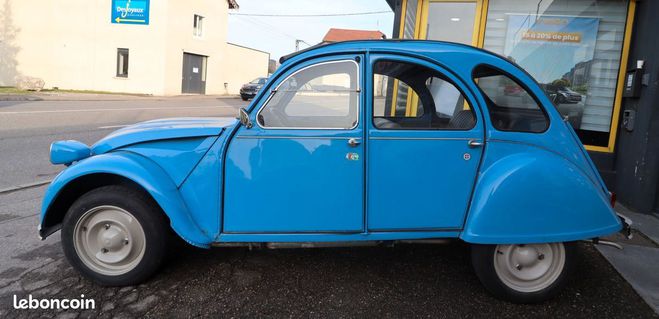 Citroen 2 CH 2 CV 2ch 4 Bleu de 1977