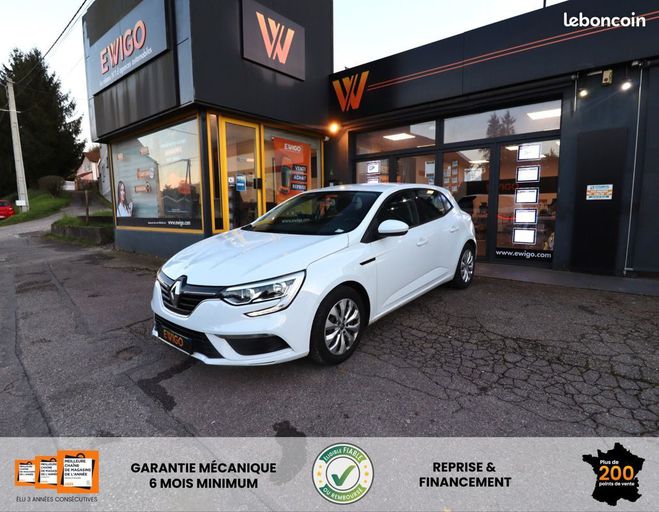 Cliquer pour voir la photo suivante Renault Megane 1.5 BLUEDCI 95 CH BUSINESS Blanc de 2019
