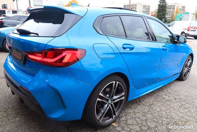 BMW Serie 1 1.5 118 i 135 ch m sport bva   toit ouvr Bleu de 2021