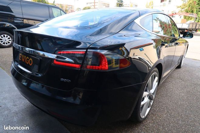 Tesla Model S model-s 90d electric 525 60kwh 4wd dual- Noir de 2016