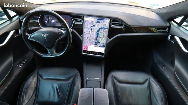 Tesla Model S model-s 90d electric 525 60kwh 4wd dual- Noir de 2016