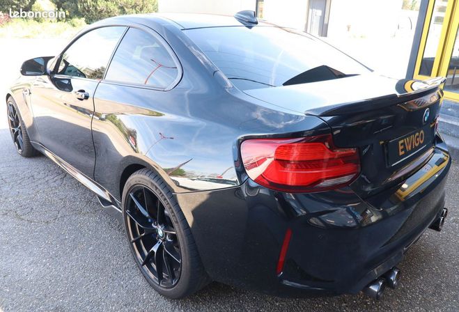 BMW M2 coupe 3.0 370 ch pack competition dkg bv Noir de 2018
