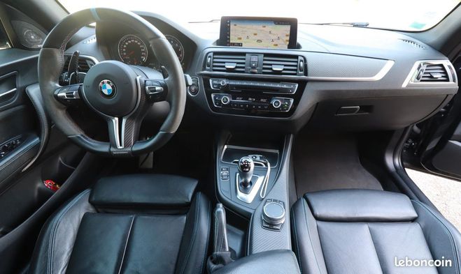 BMW M2 coupe 3.0 370 ch pack competition dkg bv Noir de 2018