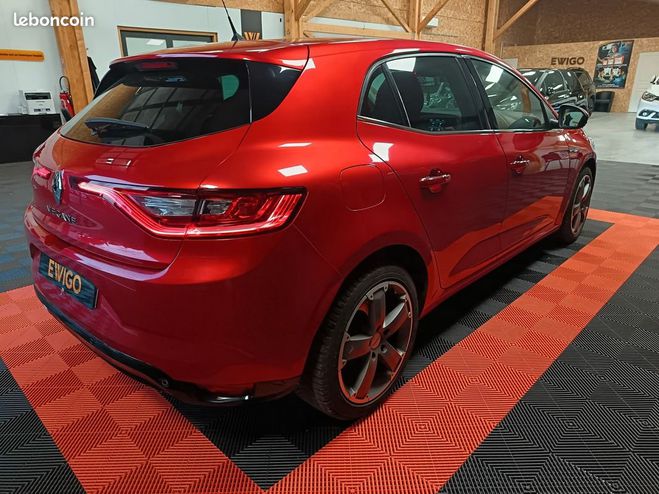 Renault Megane 1.3 TCE 140 ENERGY INTENS EDC BVA Rouge de 2018